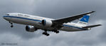 9K-AOB @ EGLL - Kuwait Airways B777- 269ER landing runway 27R ,LHR 20.5.16