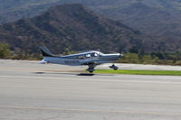N631BW @ SZP - 1973 Piper PA-32-300 CHEROKEE SIX, Lycoming IO-540-K 300 Hp, takeoff climb Rwy 22 - by Doug Robertson