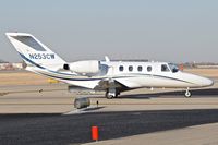 N253CW @ KBOI - Taxiing onto the north GA ramp. - by Gerald Howard