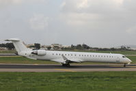 ES-ACL @ LMLM - B0mbardier CRJ-900 ES-ACL Nordica - by Raymond Zammit