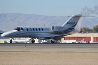 N428JF @ KBOI - Landing RWY 10L. - by Gerald Howard