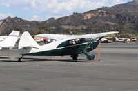 N8159K @ SZP - 1946 STINSON 108-1 VOYAGER, Lycoming O-360-A1D 180 Hp, Experimental class on Transient Ramp - by Doug Robertson