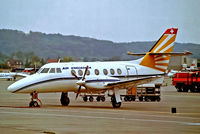 HB-AEA @ LSZH - HB-AEA   BAe Jetstream 3102 [612] (Air Engiadina) Zurich~HB @ 09/1991 - by Ray Barber