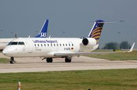 D-ACRL @ EGCC - Lufthansa CL200 for departure to DUS. - by FerryPNL