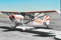 N4988Z @ O88 - Old Rio Vista Airport California 1980's - by Clayton Eddy