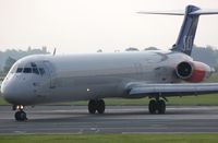 SE-DIN @ EGCC - SAS MD82 - by FerryPNL