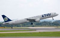 TC-KTY @ EGCC - Kibris A321 lifting-off. - by FerryPNL