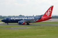 OM-NGP @ EGCC - Skyeurope B737 in MAN - by FerryPNL