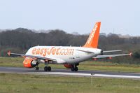 G-EZAV @ LFRB - Airbus A319-111, Taxiing rwy 07R, Brest-Bretagne Airport (LFRB-BES) - by Yves-Q