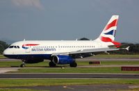 G-EUPU @ EGCC - BA A319 - by FerryPNL