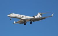 N786JM @ KLAS - Gulfstream G-V