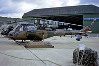 XV131 @ EGVP - XV131   Westland Scout AH.1 [F.9706] (Army Air Corp) AAC Middle Wallop~G @ 30/07/1971. From a slide. - by Ray Barber