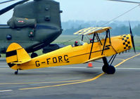 G-FORC @ EGBJ - G-FORC   SNCAN Stampe SV.4C [665] Staverton~G 10/08/2003 - by Ray Barber