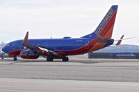 N234WN @ KBOI - Landing roll out on RWY 10L.