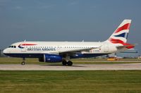 G-EUPA @ EGCC - Departure of BA A319 - by FerryPNL