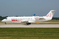 G-MKSA @ EGCC - Markoss Aviation operated ithis CL200 from April thu November 2008 and went to Voyageur in Canada. - by FerryPNL