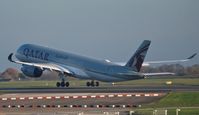 A7-ALM @ EGCC - Taken from the Runway visitor centre