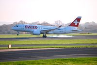 HB-JBC @ EGCC - Taken from the Runway visitor centre - by m0sjv