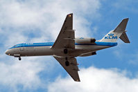 PH-KZC @ EGLL - PH-KZC   Fokker F-70 [11566] (KLM cityhopper) Home~G 22/06/2015. Seen here with a white nose cone. - by Ray Barber