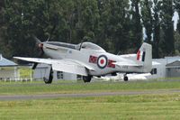 ZK-TAF @ NZAR - landing after display at open day - by Magnaman