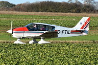 G-FTIL @ X3CX - Just landed at Northrepps.