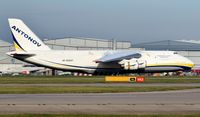 UR-82007 @ EGCC - At Manchester