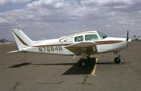 N7684R @ PHX - Beech 19A on Phoenix airport - by Jack Poelstra