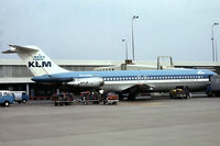PH-DNS @ EHAM - PH-DNS   McDonnell Douglas DC-9-32 [47168] (KLM Royal Dutch Airlines) Amsterdam-Schiphol~PH 29/08/1976. From a slide.