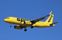 N646NK @ KLAS - Airbus A320-232 - by Mark Pasqualino