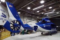 N916LL @ 8PS5 - LifeLion's newest bird resting in the hanger. - by IsaacSTAT
