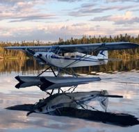 C-FIJK - My beautiful 1955 PA-18 150-160 hp  on edo 2000 floats - by gerald marcil