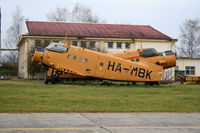 HA-MBK @ LHNY - LHNY, Nyíregyháza airport, Hungary - by Attila Groszvald-Groszi