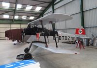 G-BTDZ @ EGKH - Stored in hangar at Headcorn - by Chris Holtby