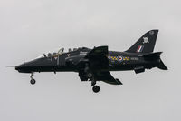 XX332 @ EGXE - Hawker Siddeley Hawk T1A XX332/CD 100 Sqd RAF, Leeming 6/4/09 - by Grahame Wills