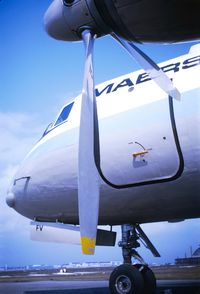 OY-DFV @ CPH - Copenhagen 8.4.1970 - by leo larsen
