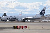 N528AS @ KBOI - Landing roll out. - by Gerald Howard