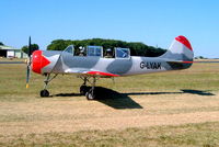 G-LYAK @ EGBP - G-LYAK   Yakovlev Yak-52 [822113] Kemble~G 13/07/2003 - by Ray Barber