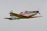 054 @ LFSI - Pilatus PC-9M, Croatian Air Force aerobatic team, On display, St Dizier-Robinson Air Base 113 (LFSI) Open day 2017 - by Yves-Q