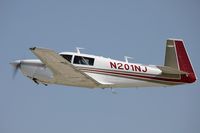 N201NJ @ KOSH - Mooney M20J 201  C/N 24-0252, N201NJ