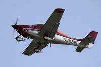 N203RF @ KOSH - Cirrus SR22  C/N 453, N203RF
