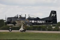 N555PF @ KOSH - North American T-28B Trojan  C/N 138265, N555PF - by Dariusz Jezewski www.FotoDj.com