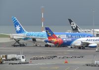 F-OMUA @ NZAA - All we now see at AKL as the A.340s have been dropped for now. - by Magnaman