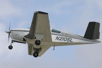 N2105L @ KOSH - Beech V35B Bonanza  C/N D-9912, N2105L - by Dariusz Jezewski www.FotoDj.com