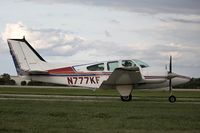 N777KF @ KOSH - Beech 95-B55 Baron (T-42A)  C/N TC-520, N777KF - by Dariusz Jezewski www.FotoDj.com