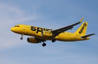 N656NK @ KLAS - Airbus A320-232 - by Mark Pasqualino