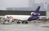 N631FE @ KBOS - MD-11F - by Mark Pasqualino