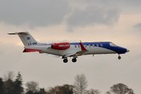 LX-ONE @ EGSH - Landing onto runway 09. - by keithnewsome