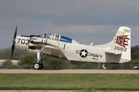 N65164 @ KOSH - Douglas EA-1E Skyraider  C/N 55-471DH, N65164 - by Dariusz Jezewski www.FotoDj.com