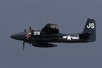 N7629C @ KOSH - Grumman F7F-3 Tigercat  C/N C.116, NX7629C