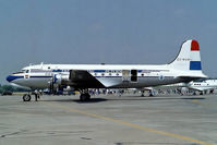 ZS-NUR @ EGVA - ZS-NUR   Douglas DC-4-1009 [42394] (Aero Air) RAF Fairford~G 20/07/1996 - by Ray Barber